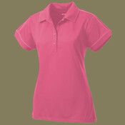 Ladies Contrast Stitch Micropique Sport Wick® Polo