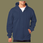 Adult Hooded Full-Zip Fleece