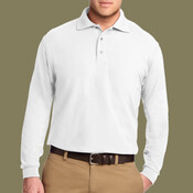 Silk Touch Long Sleeve Polo
