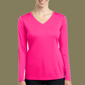 Ladies Long Sleeve PosiCharge ® Competitor V Neck Tee