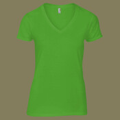 Ladies' Lightweight V-Neck Tee 88VLNVP