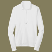 Ladies Long Sleeve Dri FIT Stretch Tech Polo