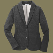Ladies Fleece Blazer