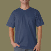 Adult Short-Sleeve Tee with Pocket