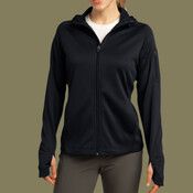 Ladies Tech Fleece Full Zip Hooded Jacket