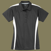 Ladies PosiCharge ® Micro Mesh Colorblock Polo