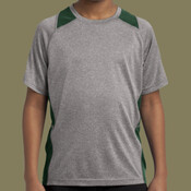 Youth Heather Colorblock Contender Tee