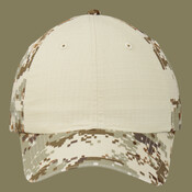 Colorblock Digital Ripstop Camouflage Cap