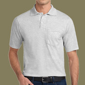 SpotShield 5.4 Ounce Jersey Knit Sport Shirt with Pocket
