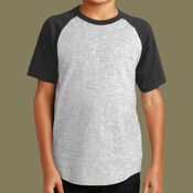 Youth Short Sleeve Colorblock Raglan Jersey