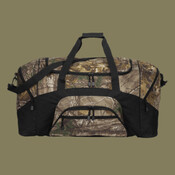 Camouflage Colorblock Sport Duffel