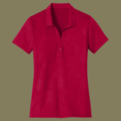 Ladies Embossed PosiCharge ® Tough Polo ®