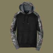 Sport Wick ® Mineral Freeze Fleece Colorblock Hooded Pullover