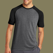 Tri Blend Wicking Raglan Tee