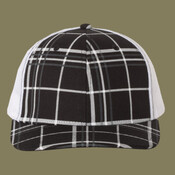 Patterned Snapback Trucker Cap