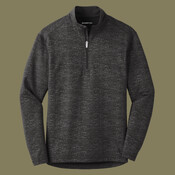 Sport Wick ® Stretch Reflective Heather 1/2 Zip Pullover