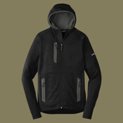 Sport Hooded Full Zip Fleece Jacket