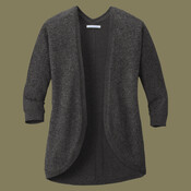 Ladies Marled Cocoon Sweater