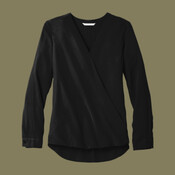Port Authority ® Ladies Trendy Silhouette Wrap Blouse