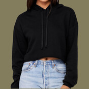 Women's Sponge Fleece Cropped Fleece Hoodie