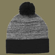 Heather Pom Pom Beanie