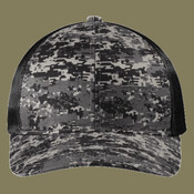 Digi Camo Snapback Trucker Cap