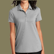 ® Ladies Gingham Polo