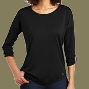 Ladies Gravitate Scoop 3/4 Sleeve