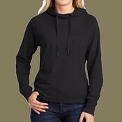 Ladies Lightweight French Terry Pullover Hoodie