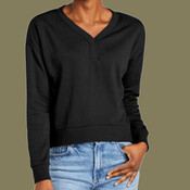 Women's Perfect Tri ® Fleece V Neck Sweatshirt