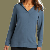 Ladies Microterry Pullover Hoodie