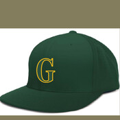 Greenfield Embroidered Player Baseball Hat Flat Bill