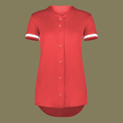 Ladies Cutter+ Full Button Softball Jersey