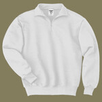 Super Sweats 1/4 Zip Sweatshirt with Cadet Collar