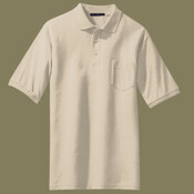 Port Authority® - Silk Touch™ Polo with Pocket. K500P 