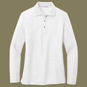 Port Authority® - Ladies Long Sleeve Silk Touch™ Polo. L500LS