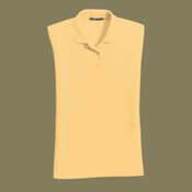 Port Authority® - Ladies Silk Touch™ Sleeveless Polo. L500SVLS 