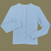 Port Authority® - Ladies Fine-Gauge Crewneck Cardigan Sweater. LSW280