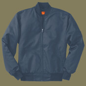 Team Style Jacket with Slash Pockets