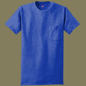 Tagless T Shirt with Pocket