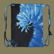 Tie-Dyed Drawstring Bag