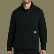 Textured Full Zip Fleece Jacket