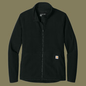 Women's Textured Full Zip Fleece Jacket