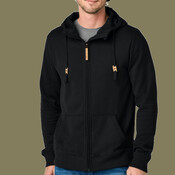 Space Dye Fleece Full Zip Hoodie