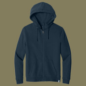 Organic Cotton Fleece Full Zip Hoodie