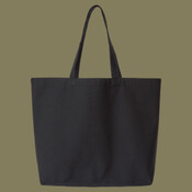 Jumbo Recycled Midweight Gusseted Canvas Tote