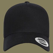 Retro Cotton Blend Snapback Cap