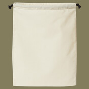Double Cinch Recycled Canvas Shoe and Accessory Bag