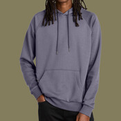 Unisex Organic CVC Fleece Pullover Hoodie