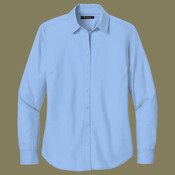 Women's Long Sleeve Nailhead Easy Care Shirt